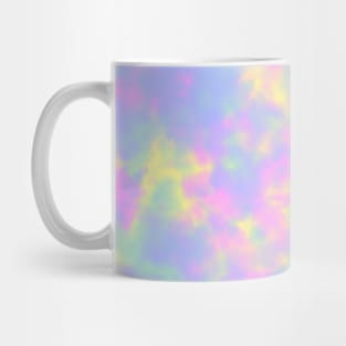 Cute Groovy Pastel Tie Dye Mug